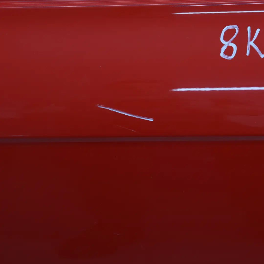 Audi A4 B8 Vordertür Links Türverkleidung Misano Red Pearl - Z3M - SKU 8K0831051J-MRE - Teilenummer 8K0831051J