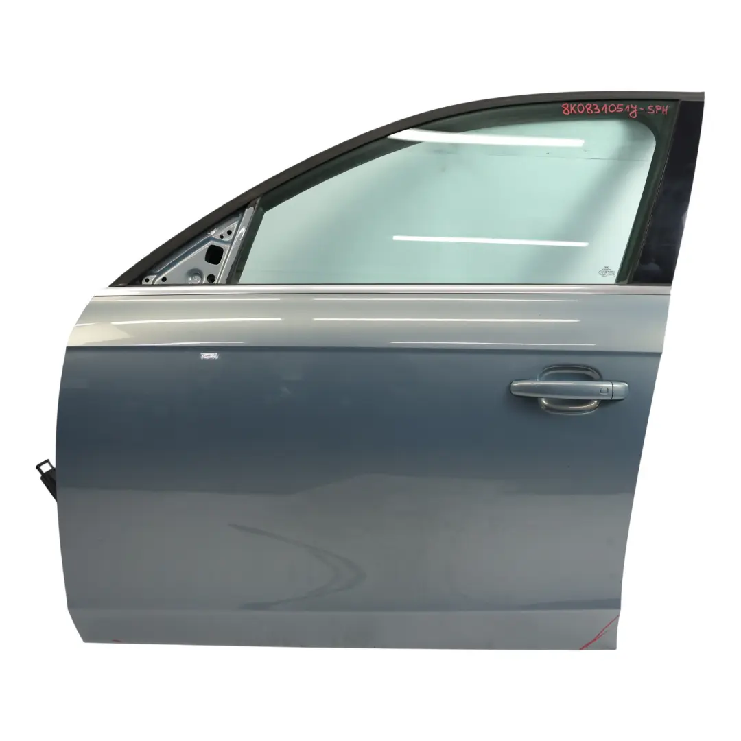 Puerta Delantera Izquierda Sphere Blue Azul Metalizado - X5X para Audi A4 B8 con número de pieza 8K0831051J Audi A4 B8 Puerta Delantera Izquierda Sphere Blue Azul Metalizado - X5X - SKU 8K0831051J-SPH - Número de pieza 8K0831051J
