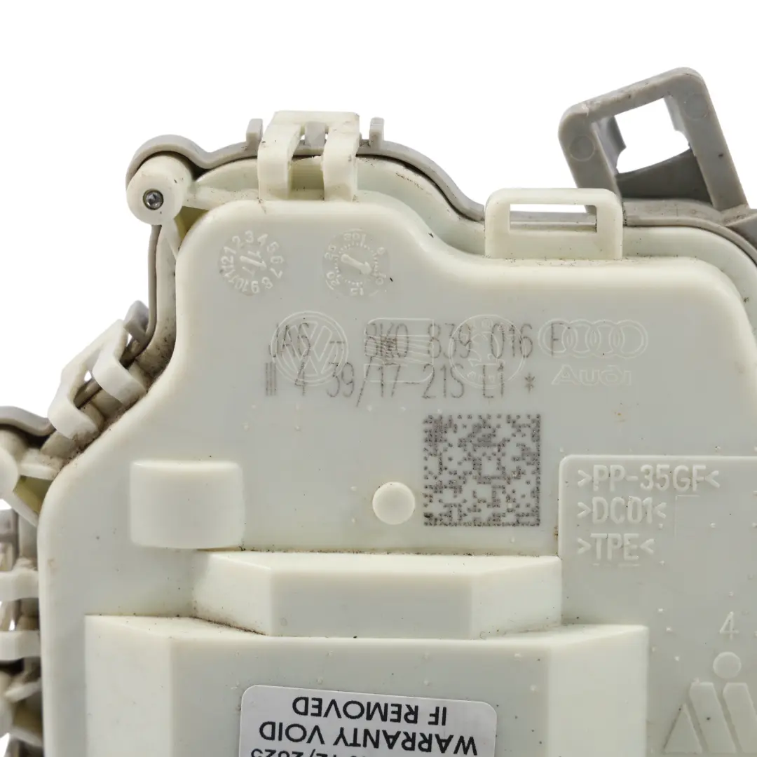 Audi A4 B8 Q5 8R Meccanismo Blocco Porta Attuatore Posteriore Destro - SKU 8K0839016F-1 - Numero di parte 8K0839016F