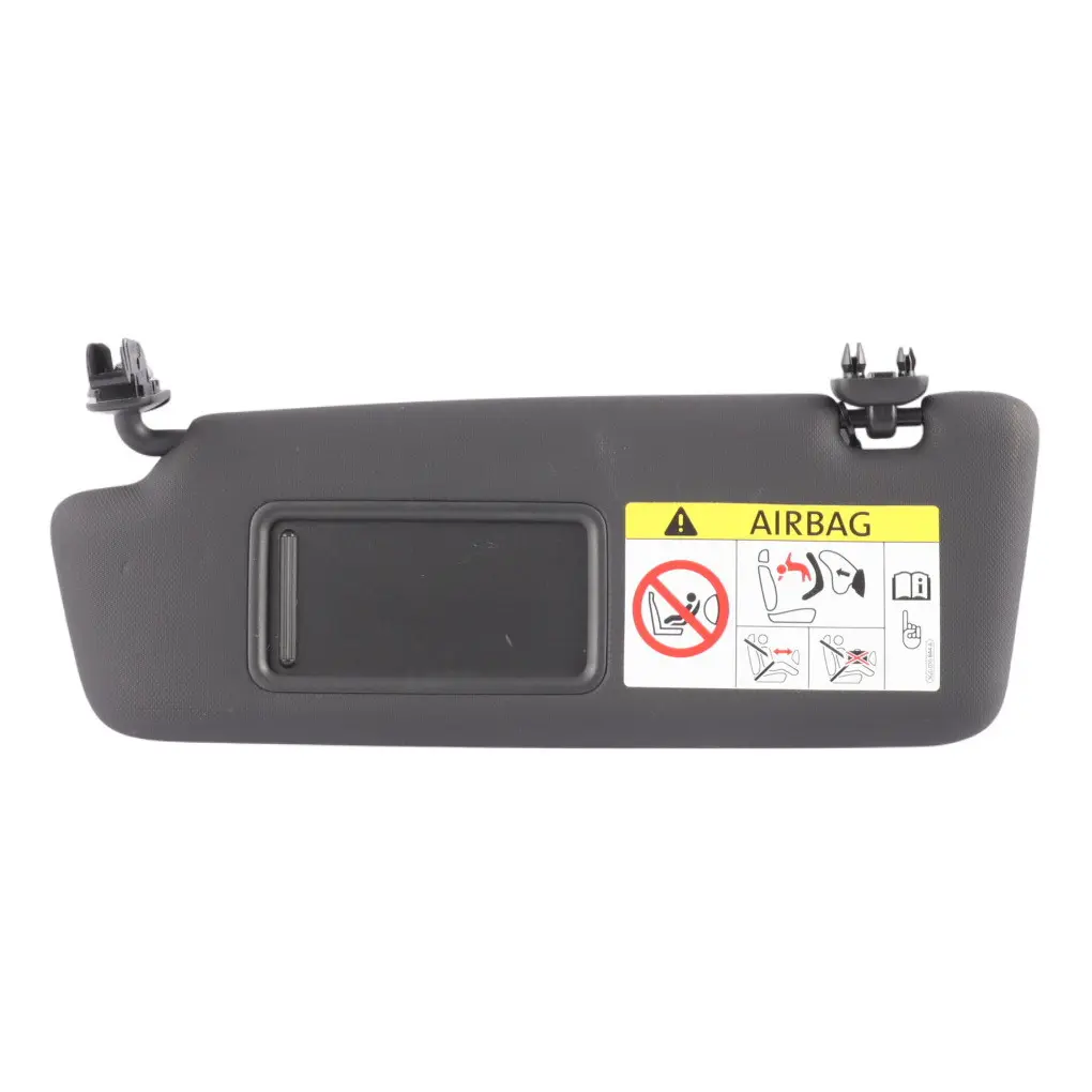 Audi A5 8T Sun Visor Sunvisor Mirror Panel Black Front Left N/S 8K0857551P