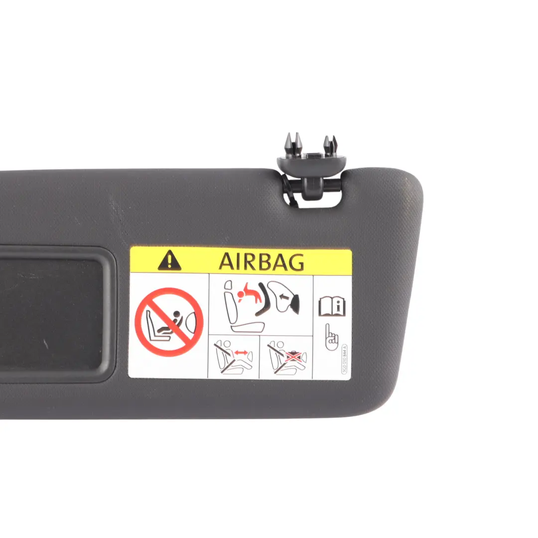 Audi A5 8T Sun Visor Sunvisor Mirror Panel Black Front Left N/S - SKU 8K0857551P-3 - Part number 8K0857551P