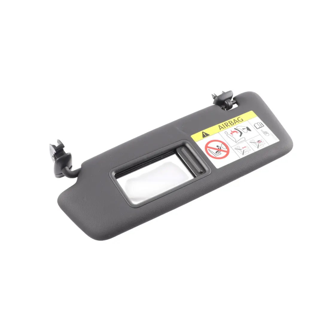 Audi A5 8T Sun Visor Sunvisor Mirror Panel Black Front Left N/S - SKU 8K0857551P-3 - Part number 8K0857551P