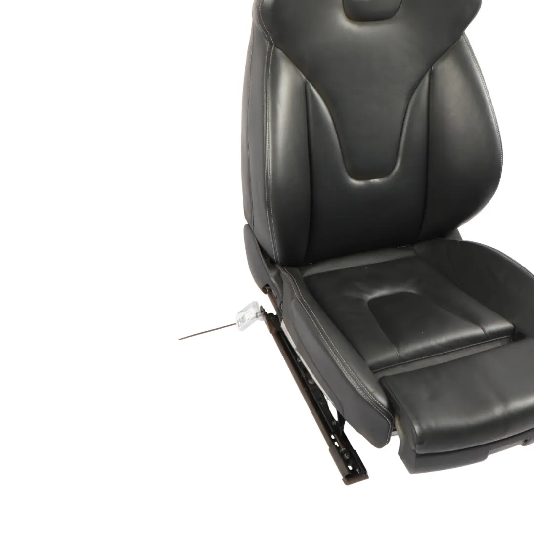 Audi S4 B8 8K Sportsitz Vorne Links Beheizt Leder Seele Schwarz Titan Grau - SKU 8K0881805CG-1 - Teilenummer 8K0881805CG