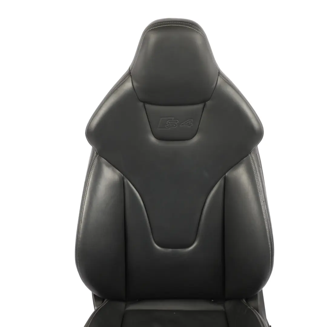 Audi S4 B8 Sedile Sportivo Anteriore Sinistro Riscaldato Pelle Soul Nero Grigio - SKU 8K0881805CG-1 - Numero di parte 8K0881805CG