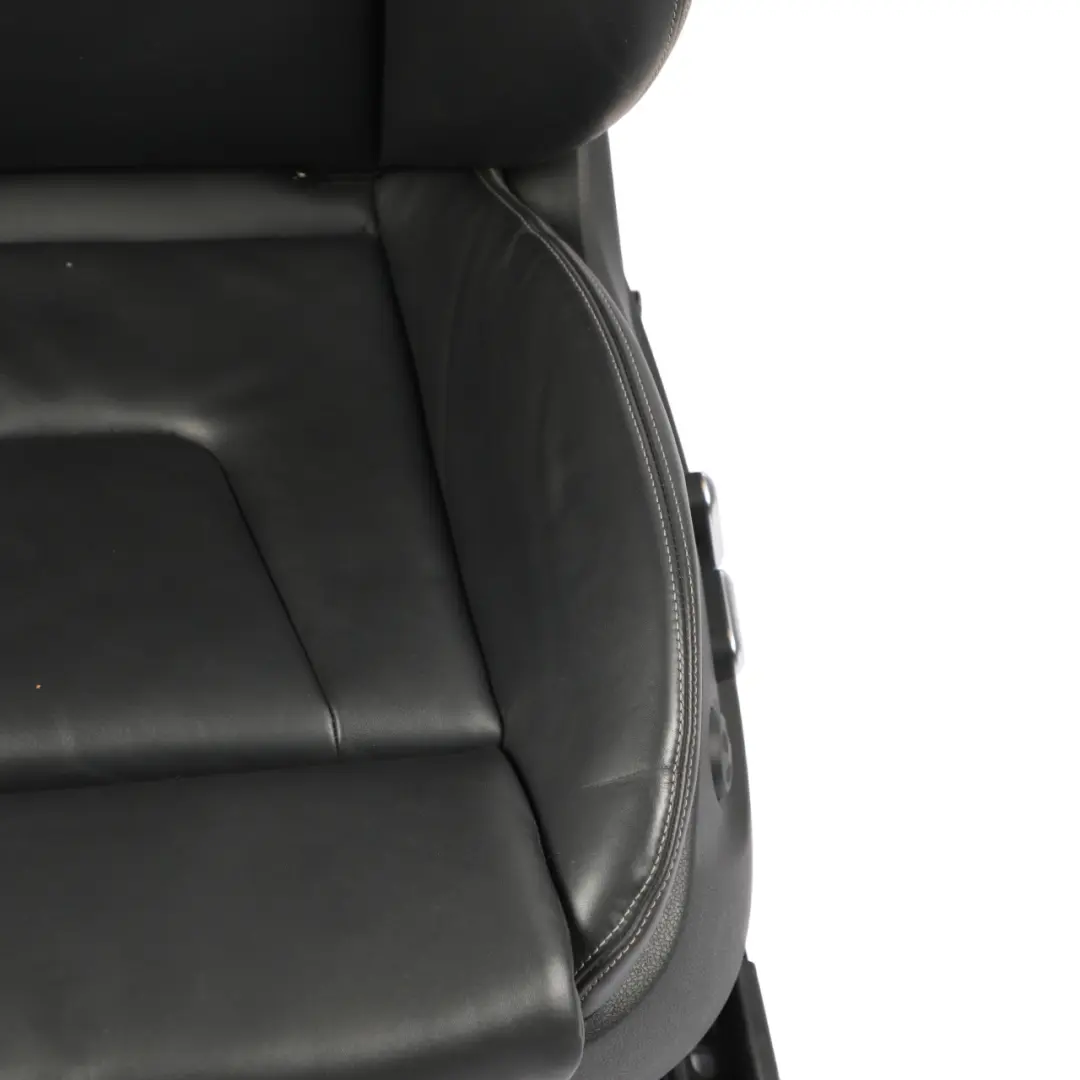 Audi S4 B8 8K Sport Seat Front Left N/S Heated Leather Soul Black Titan Grey - SKU 8K0881805CG-1 - Part number 8K0881805CG