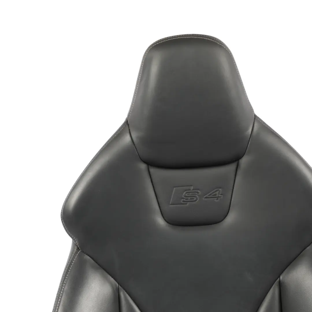 Audi S4 B8 8K Siège Sport Avant Gauche Chauffant Cuir Pour Noir Gris Titane - SKU 8K0881805CG-1 - Numéro de pièce 8K0881805CG