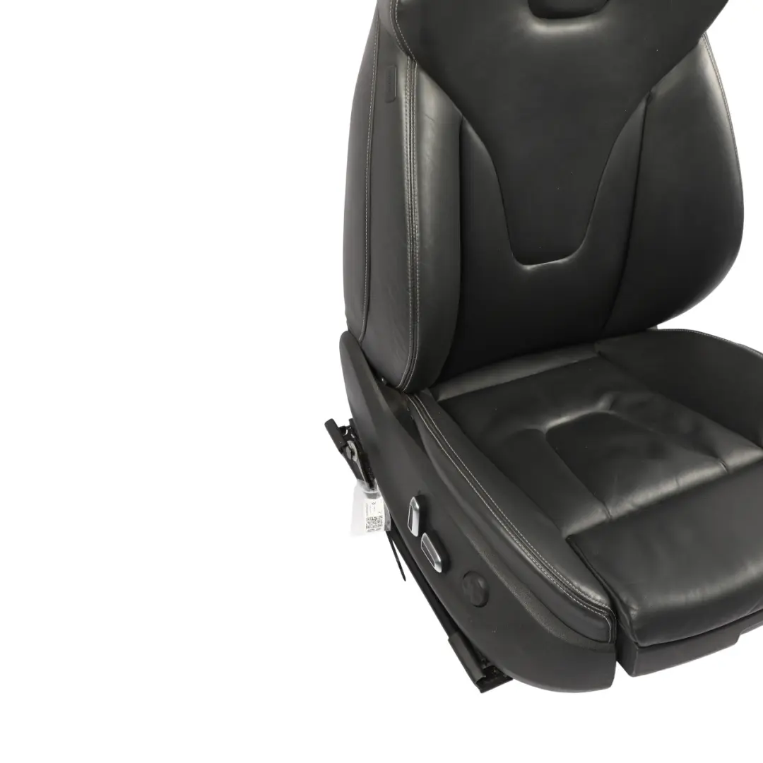 Audi S4 B8 S-Line Front Seat Sport Electric Heated Black Leather Nappa Right O/S - SKU 8K0881806CG-1 - Part number 8K0881806CG