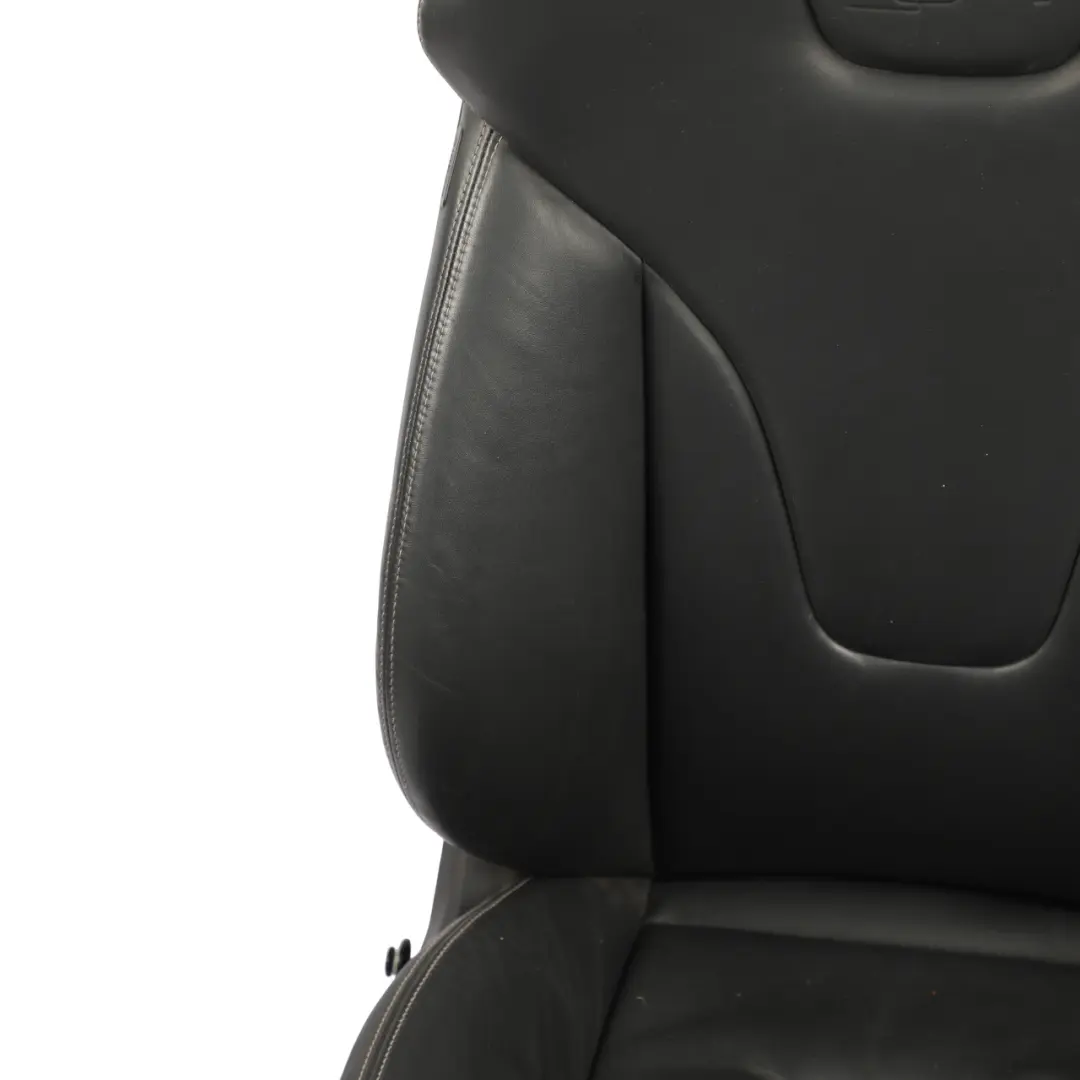 Audi S4 B8 S-Line Front Seat Sport Electric Heated Black Leather Nappa Right O/S - SKU 8K0881806CG-1 - Part number 8K0881806CG