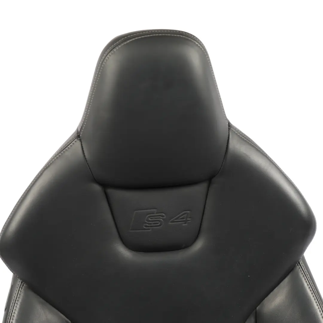 Audi S4 B8 S-Line Front Seat Sport Electric Heated Black Leather Nappa Right O/S - SKU 8K0881806CG-1 - Part number 8K0881806CG