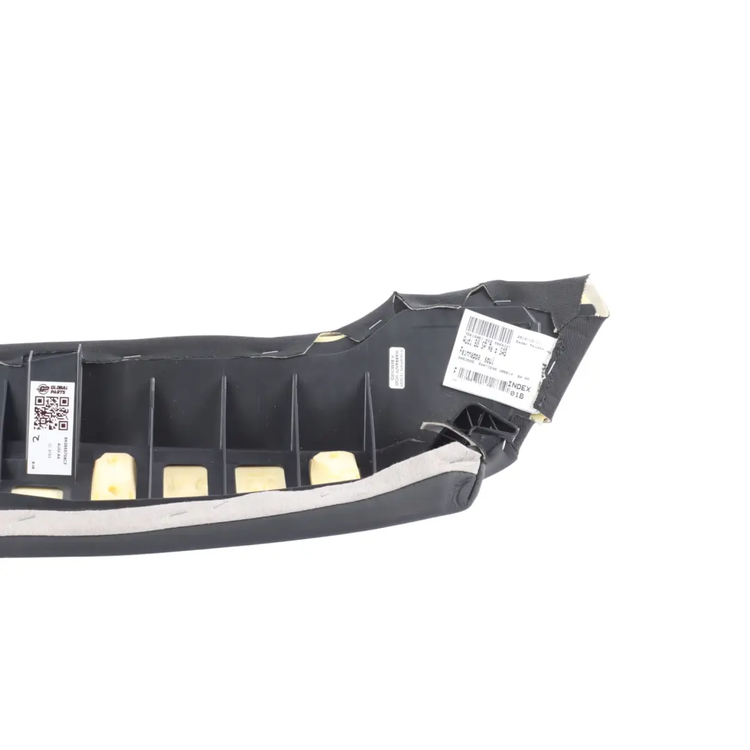 Audi A4 B8 Rear Right O/S Back Seat Panel Side Bolster Black Leather - SKU 8K0885704CF - Part number 8K0885704CF