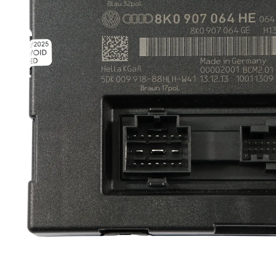 Audi A4 B8 Body Control Modul BCM Komfortsteuergerät 8K0907064DP - SKU 8K0907064HE - Teilenummer 8K0907064HE