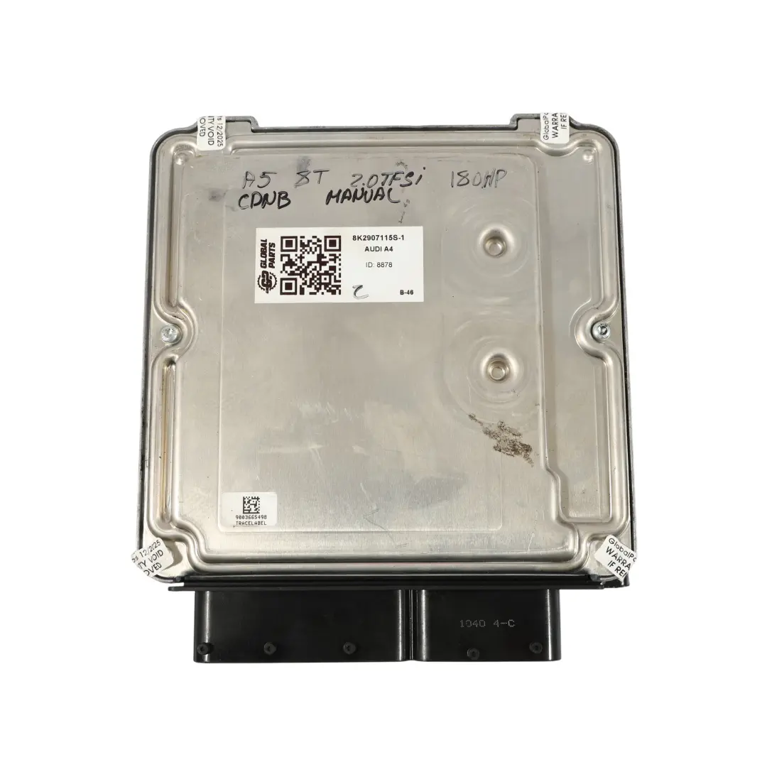 Audi A4 B8 A5 8T 2.0TFSI CDNB 180HP Sterownik Silnika ECU Manual - SKU 8K2907115S-1 - Numer Części 8K2907115S