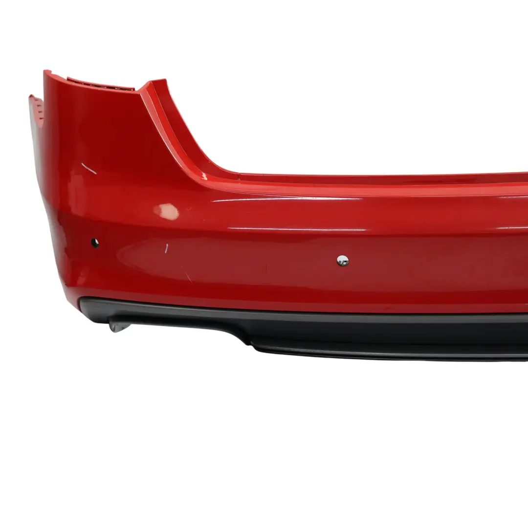 Audi S4 B8 Zderzak Tylny Misano Red Pearl Czerwony - Z3M - SKU 8K5807067C-MRE - Numer Części 8K5807067C