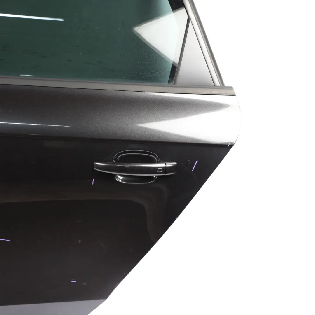 Door Left N/S Lava Grey Pearl Effect - Z7L to Audi A4 B8 Limousine Rear with Part number 8K5833051D Audi A4 B8 Limousine Rear Door Left N/S Lava Grey Pearl Effect - Z7L - SKU 8K5833051D-LAG - Part number 8K5833051D