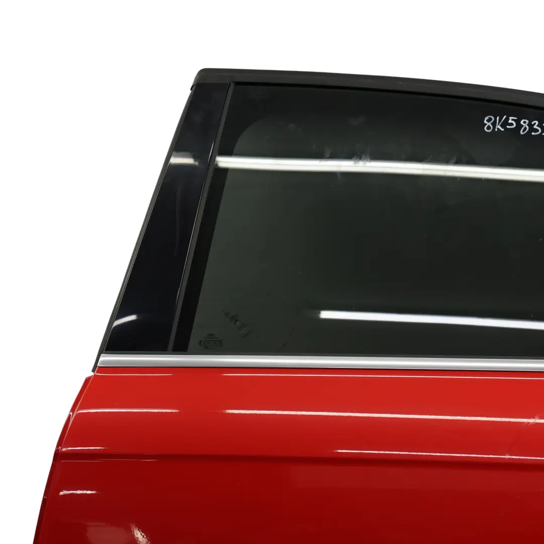 Audi A4 B8 Porte Arrière Gauche Misano Red Rouge - Z3M - SKU 8K5833051D-MRE - Numéro de pièce 8K5833051D