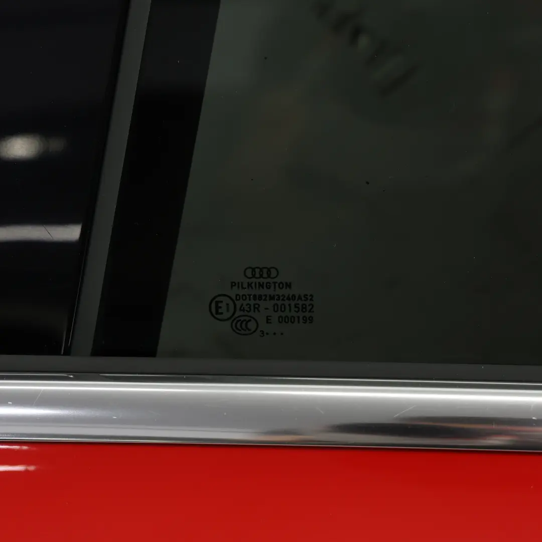 Door Left N/S Misano Red Pearl - Z3M to Audi A4 B8 Limousine Rear with Part number 8K5833051D Audi A4 B8 Limousine Rear Door Left N/S Misano Red Pearl - Z3M - SKU 8K5833051D-MRE - Part number 8K5833051D