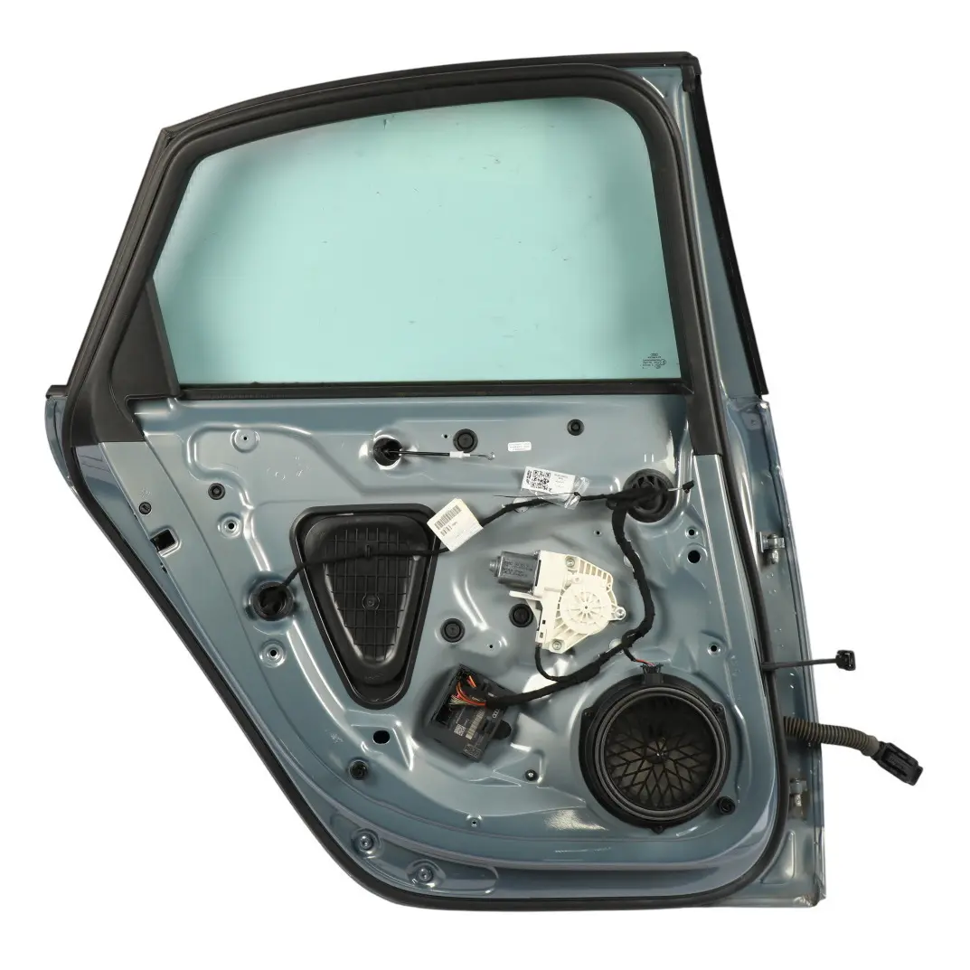 Audi A4 B8 Limousine Rear Door Left N/S Sphere Blue Metallic - X5X - SKU 8K5833051D-SPH - Part number 8K5833051D