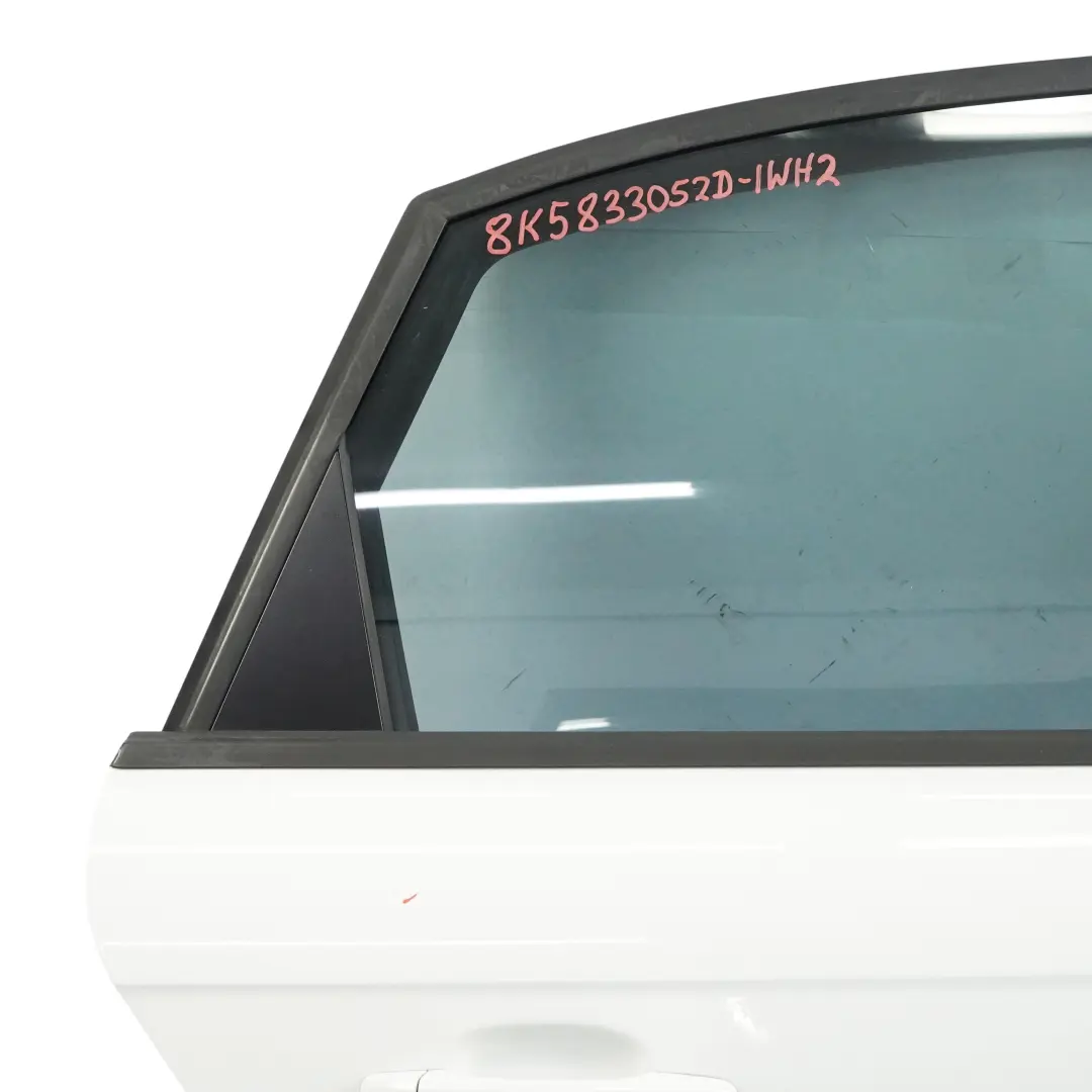 Tür Hinten Rechts Ibis White Weiß - Y9C für Audi A4 B8 Limousine mit Teilenummer 8K5833052D Audi A4 B8 Limousine Tür Hinten Rechts Ibis White Weiß - Y9C - SKU 8K5833052D-IWH2 - Teilenummer 8K5833052D