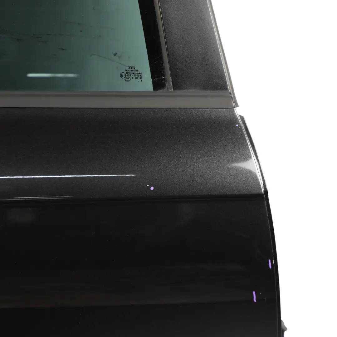 Door Right O/S Lava Grey Pearl Effect - Z7L to Audi A4 B8 Limousine Rear with Part number 8K5833052D Audi A4 B8 Limousine Rear Door Right O/S Lava Grey Pearl Effect - Z7L - SKU 8K5833052D-LAG - Part number 8K5833052D