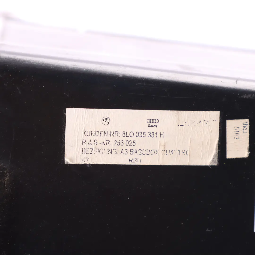 8L Bose Subwoofer Bass Speaker Audio Unit to Audi A3 S3 with Part number 8L0035381H Audi A3 S3 8L Bose Subwoofer Bass Speaker Audio Unit - SKU 8L0035381H - Part number 8L0035381H
