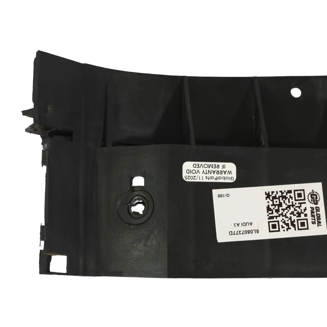 8L Staffa Supporto Paraurti Posteriore Montaggio Sinistro per Audi A3 S3 con numero di parte 8L0807377D Audi A3 S3 8L Staffa Supporto Paraurti Posteriore Montaggio Sinistro - SKU 8L0807377D - Numero di parte 8L0807377D