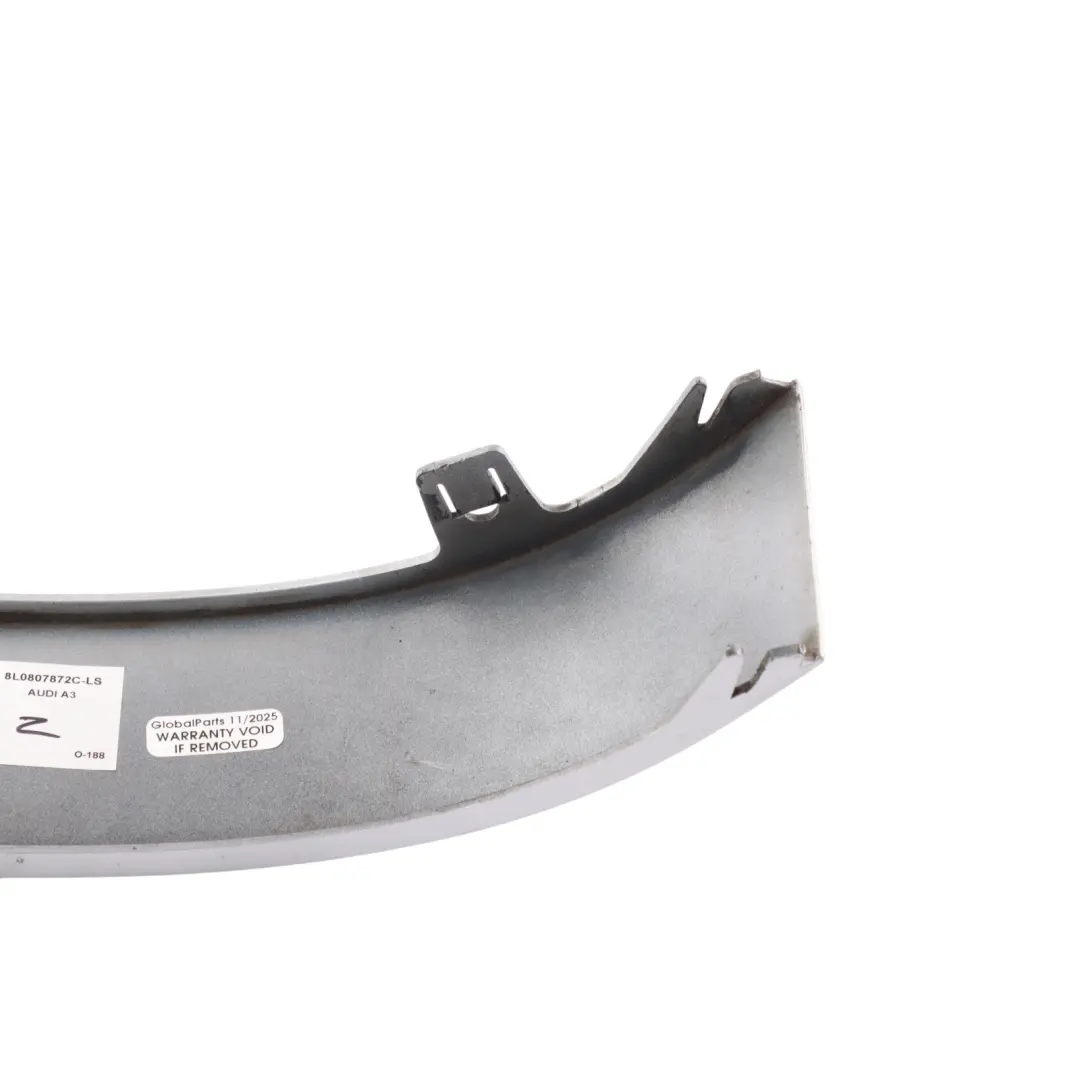 8L Rear Tail Light Lamp Cover Trim Right O/S Light Silver-Y7W to Audi A3 with Part number 8L0807872C Audi A3 8L Rear Tail Light Lamp Cover Trim Right O/S Light Silver-Y7W - SKU 8L0807872C-LS - Part number 8L0807872C