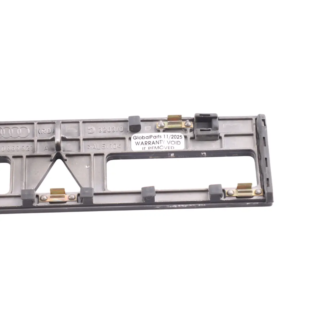 Audi A3 S3 8L Upper Centre Console Trim Cover Panel Piano Black - SKU 8L0863321A - Part number 8L0863321A