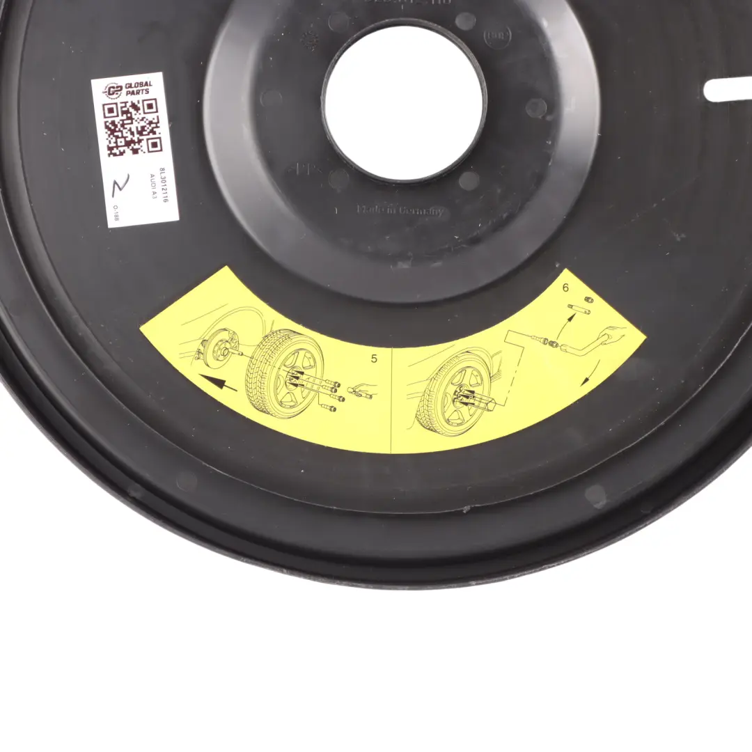 8L Spare Wheel Jack Foam Cover Panel Compartment Storage to Audi A3 with Part number 8L3012116 Audi A3 8L Spare Wheel Jack Foam Cover Panel Compartment Storage - SKU 8L3012116 - Part number 8L3012116