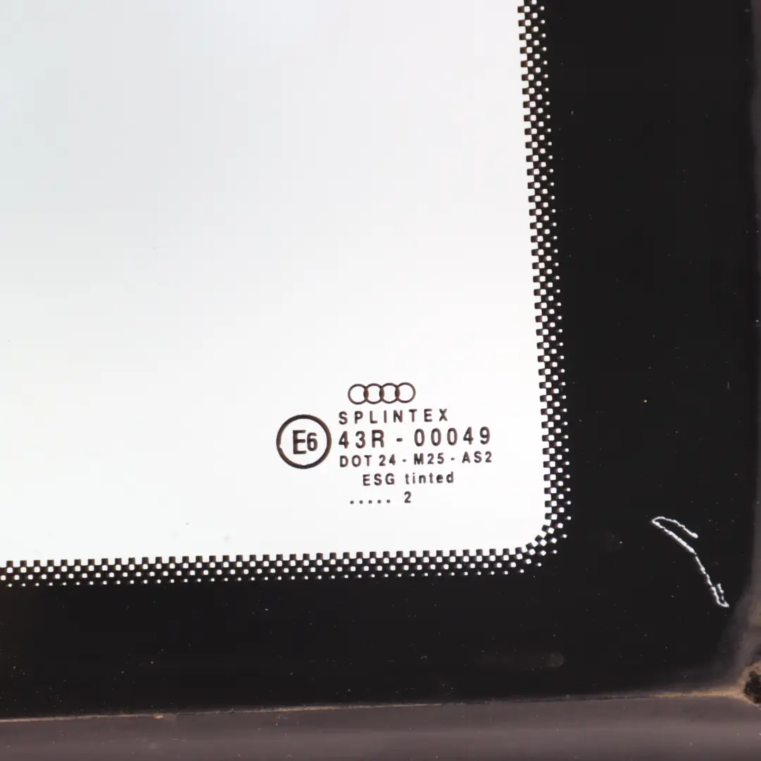 8L Side Window Glass Rear Right O/S Hinged Window AS2 to Audi A3 with Part number 8L3847100B Audi A3 8L Side Window Glass Rear Right O/S Hinged Window AS2 - SKU 8L3847100B - Part number 8L3847100B