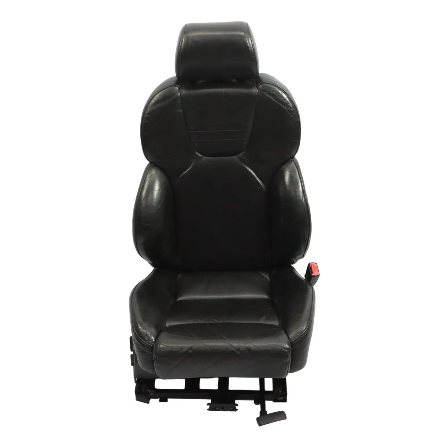 Audi S3 8L 3 Portes Siège Baquet Recaro Avant Droit Intérieur Cuir Nappa Noir