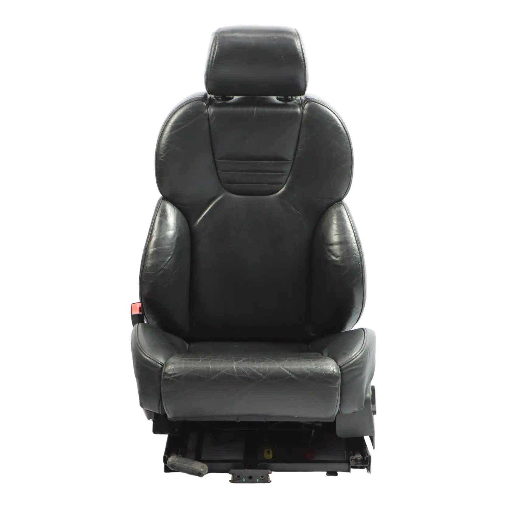 Audi S3 8L 3Dr Seat Recaro Bucket Anteriore Sinistro Nero Pelle Nappa