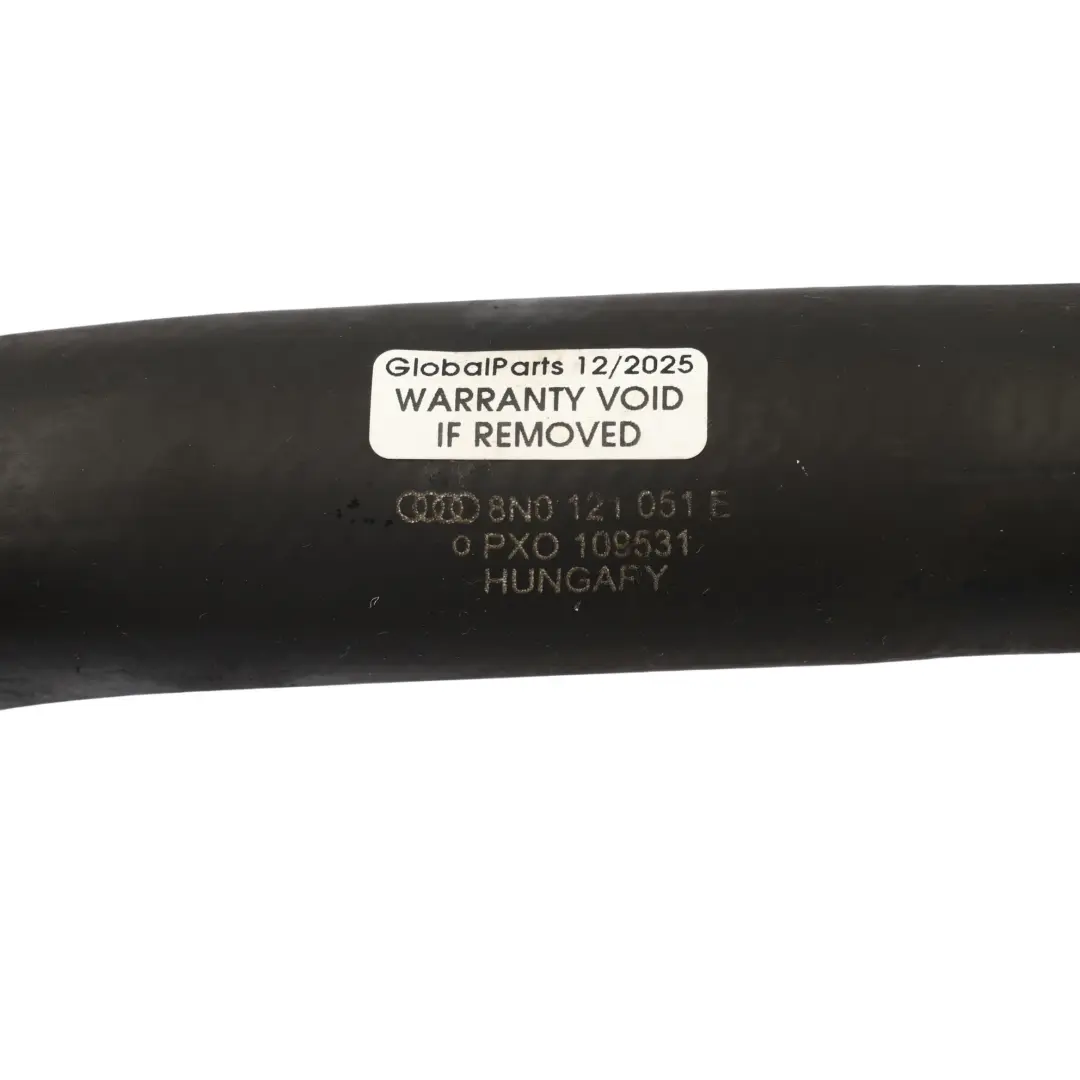 8N S3 8L Water Hose Coolant Radiator Pipe Line 1.8 Petrol to Audi TT with Part number 8N0121051E Audi TT 8N S3 8L Water Hose Coolant Radiator Pipe Line 1.8 Petrol - SKU 8N0121051E - Part number 8N0121051E