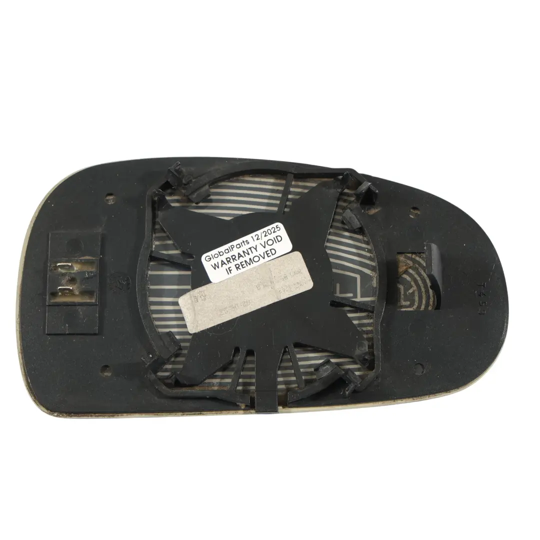 Audi TT 8N Door Wing Mirror Glass Insert Front Left N/S Blue Tinted - SKU 8N0857535B - Part number 8N0857535B