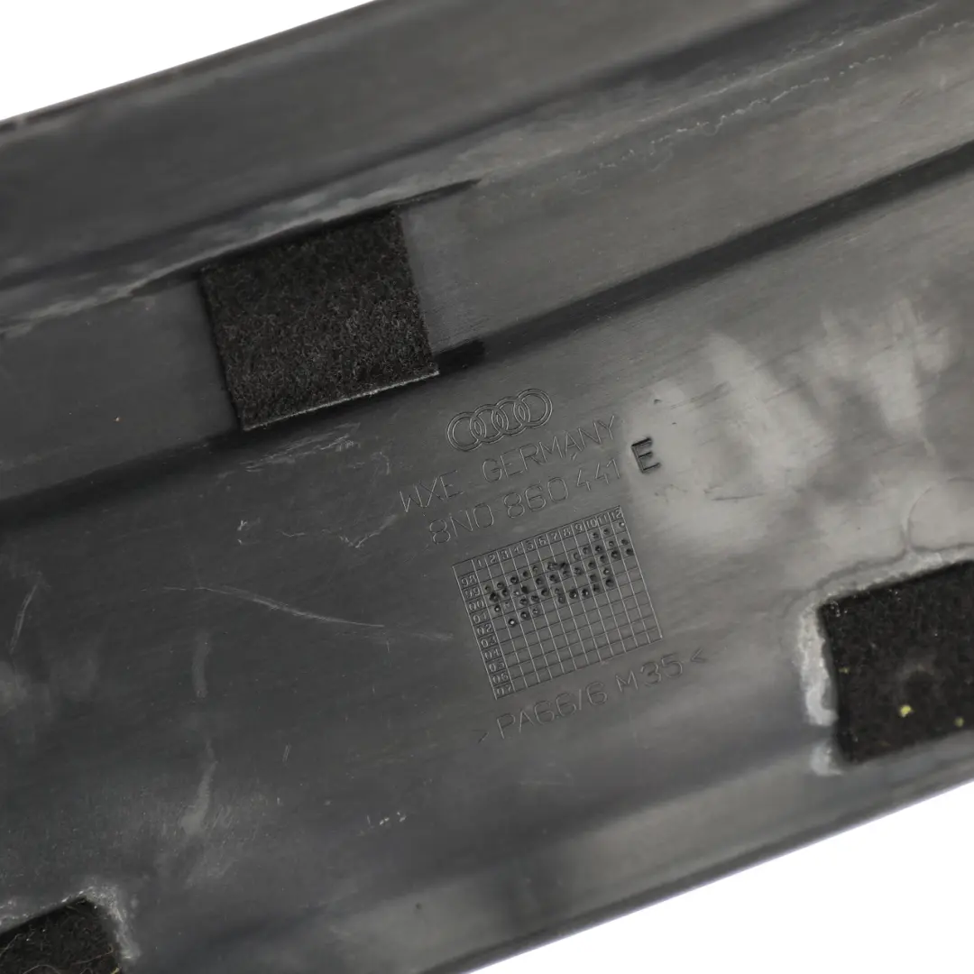 Audi TT 8N Front Slam Panel Cover Top Headlight Trim Left N/S - SKU 8N0860441E - Part number 8N0860441E