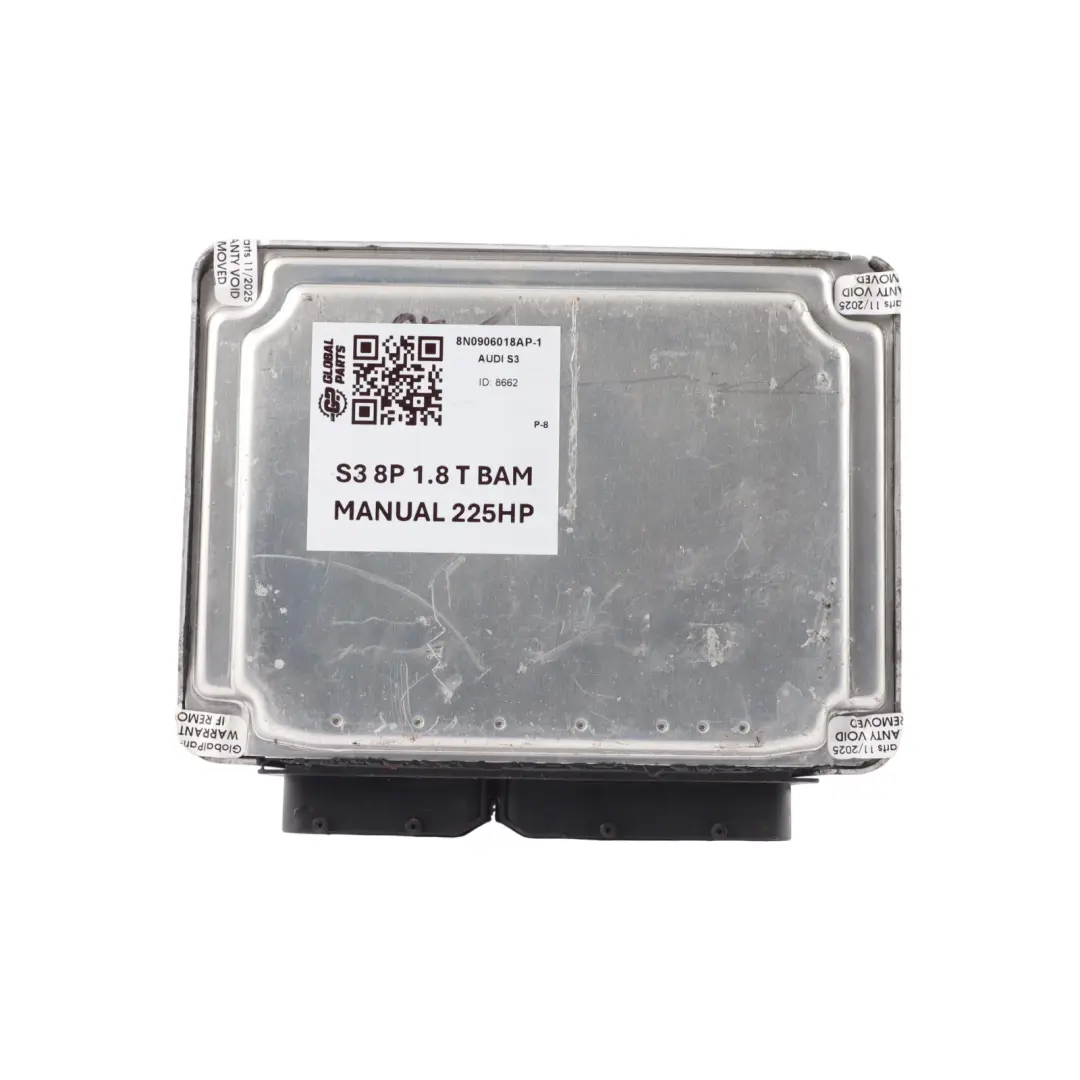 BAM 225HP Petrol Engine Control Unit ECU Manual to Audi S3 8P 1.8T with Part number 8N0906018AP Audi S3 8P 1.8T BAM 225HP Petrol Engine Control Unit ECU Manual - SKU 8N0906018AP-1 - Part number 8N0906018AP