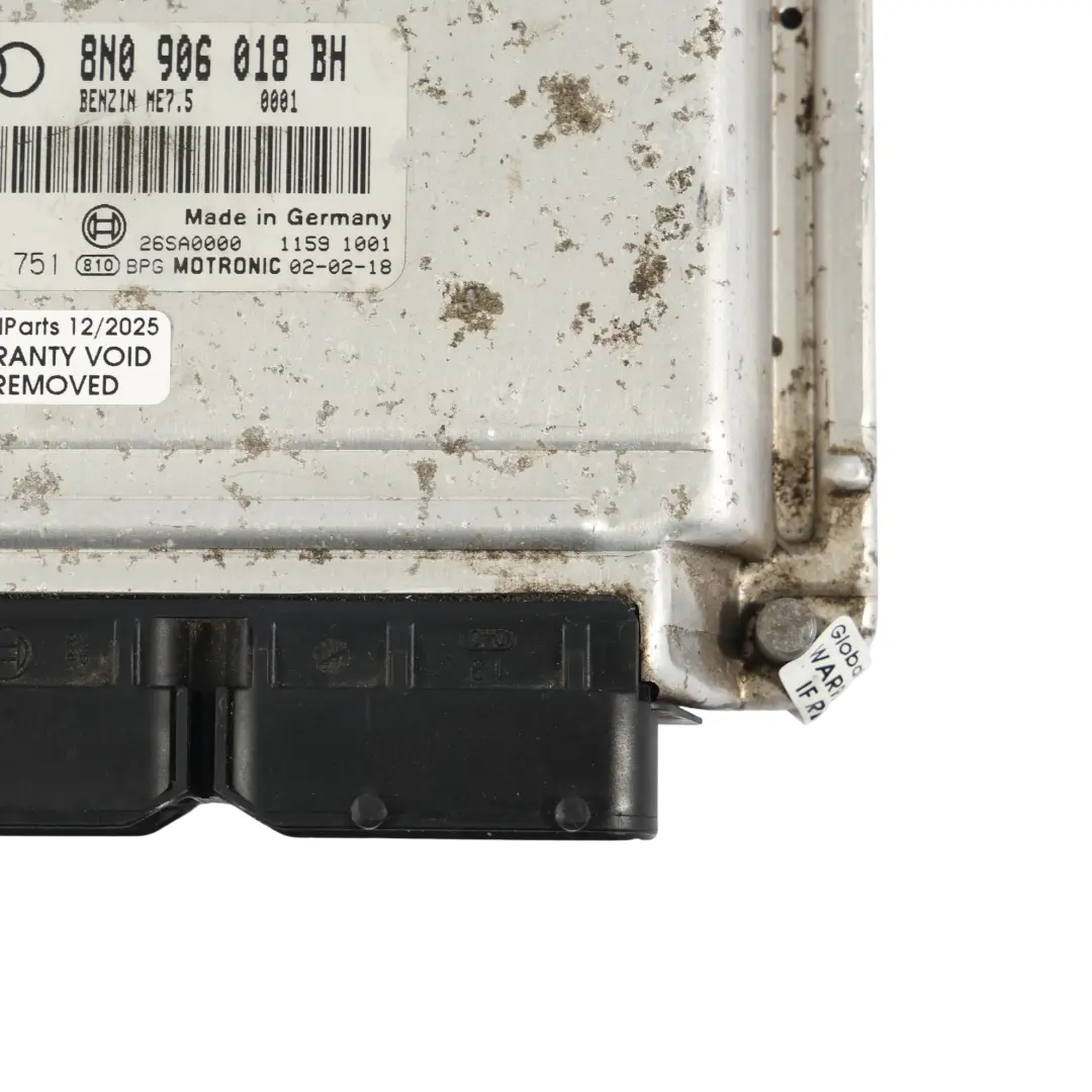 8L 1.8 T BAM Quattro 225CH Calculateur Moteur ECU Manuel pour Audi S3 à propos du numéro de pièce 8N0906018BH Audi S3 8L 1.8 T BAM Quattro 225CH Calculateur Moteur ECU Manuel - SKU 8N0906018BH - Numéro de pièce 8N0906018BH