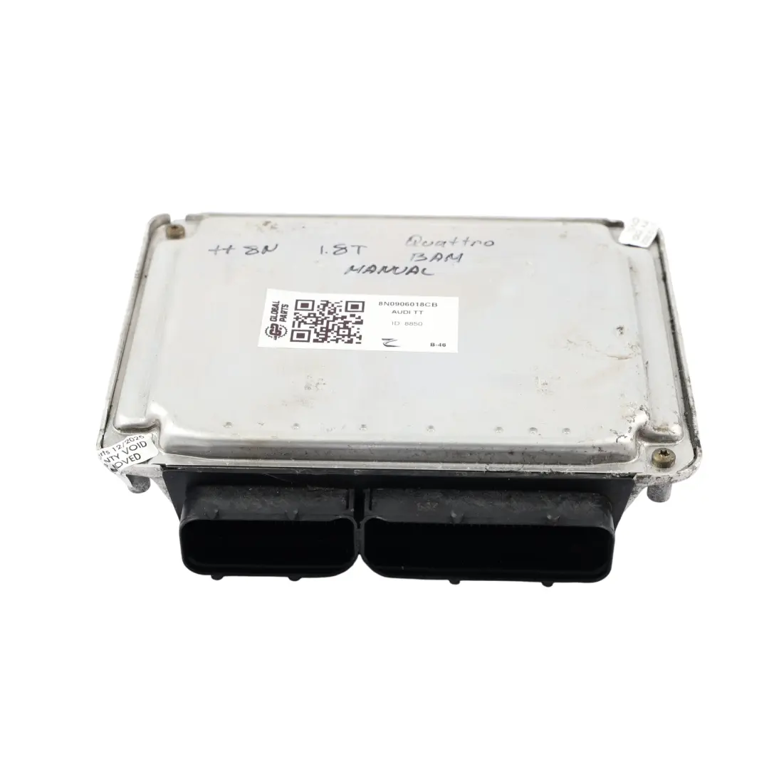8N 1.8T BAM 224HP Quattro Motorsteuergerät ECU Manual für Audi TT mit Teilenummer 8N0906018CB Audi TT 8N 1.8T BAM 224HP Quattro Motorsteuergerät ECU Manual - SKU 8N0906018CB - Teilenummer 8N0906018CB
