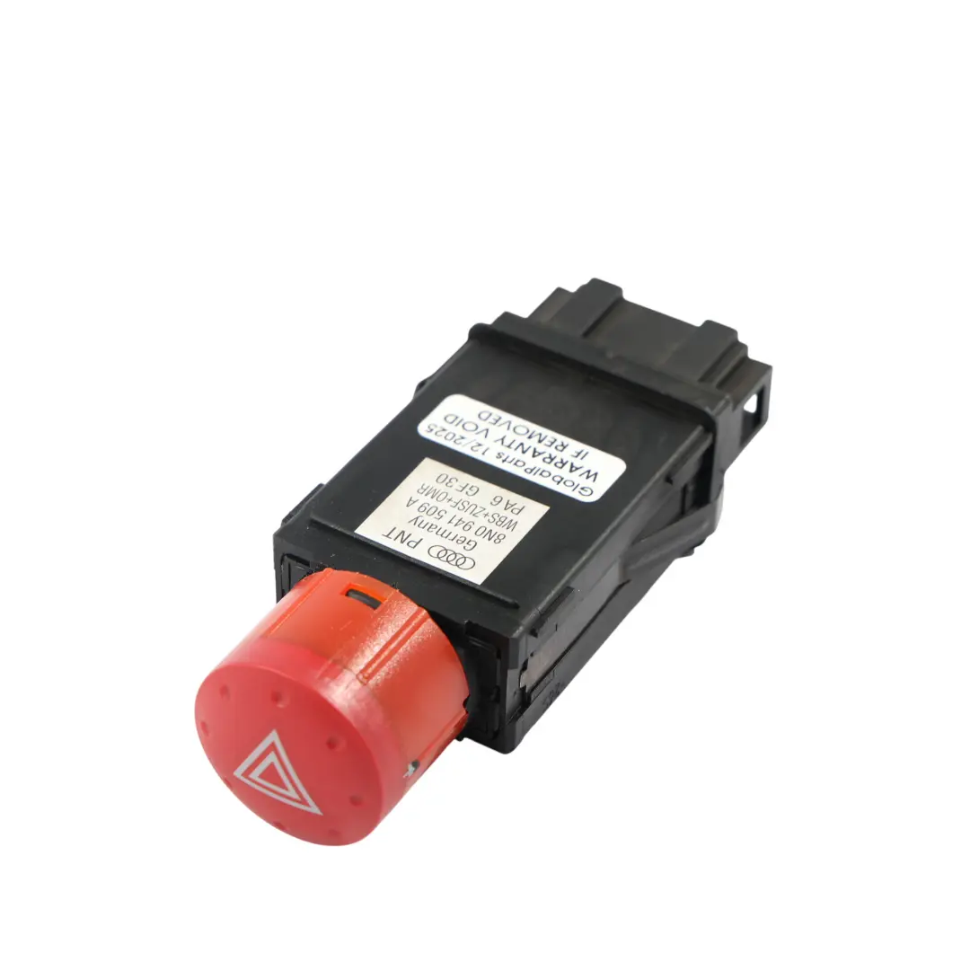 8N Hazard Warning System Switch Button Emergency Light to Audi TT with Part number 8N0941509A Audi TT 8N Hazard Warning System Switch Button Emergency Light - SKU 8N0941509A - Part number 8N0941509A