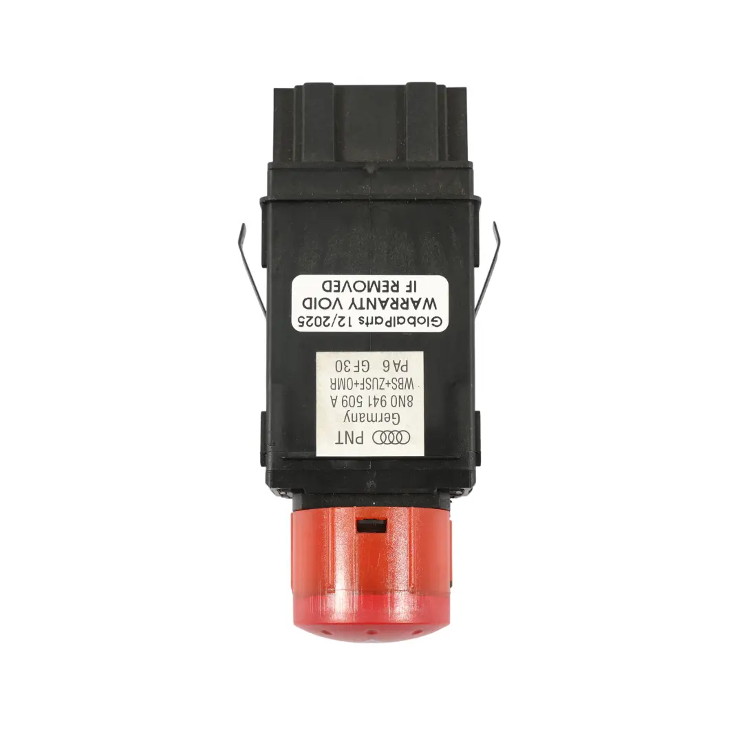 8N Warnblinkanlage Schalter Taste Notlicht für Audi TT mit Teilenummer 8N0941509A Audi TT 8N Warnblinkanlage Schalter Taste Notlicht - SKU 8N0941509A - Teilenummer 8N0941509A