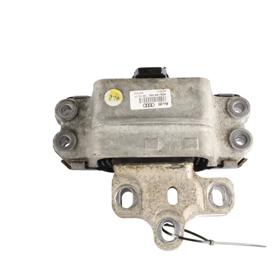 Gearbox Mount Bracket Holder S-Tronic to Audi RS3 8P 2.5 TFSI with Part number 8P0199555 Audi RS3 8P 2.5 TFSI Gearbox Mount Bracket Holder S-Tronic - SKU 8P0199555 - Part number 8P0199555