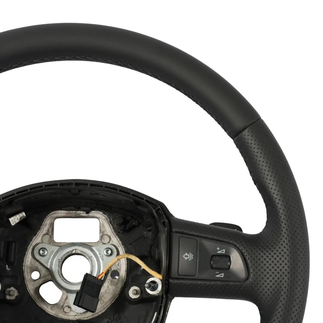 Lenkrad S Line NEU Leder Schaltwippen für Audi A3 8P A4 B7 mit Teilenummer 8P0419091EE Audi A3 8P A4 B7 Lenkrad S Line NEU Leder Schaltwippen - SKU 8P0419091EE-1 - Teilenummer 8P0419091EE