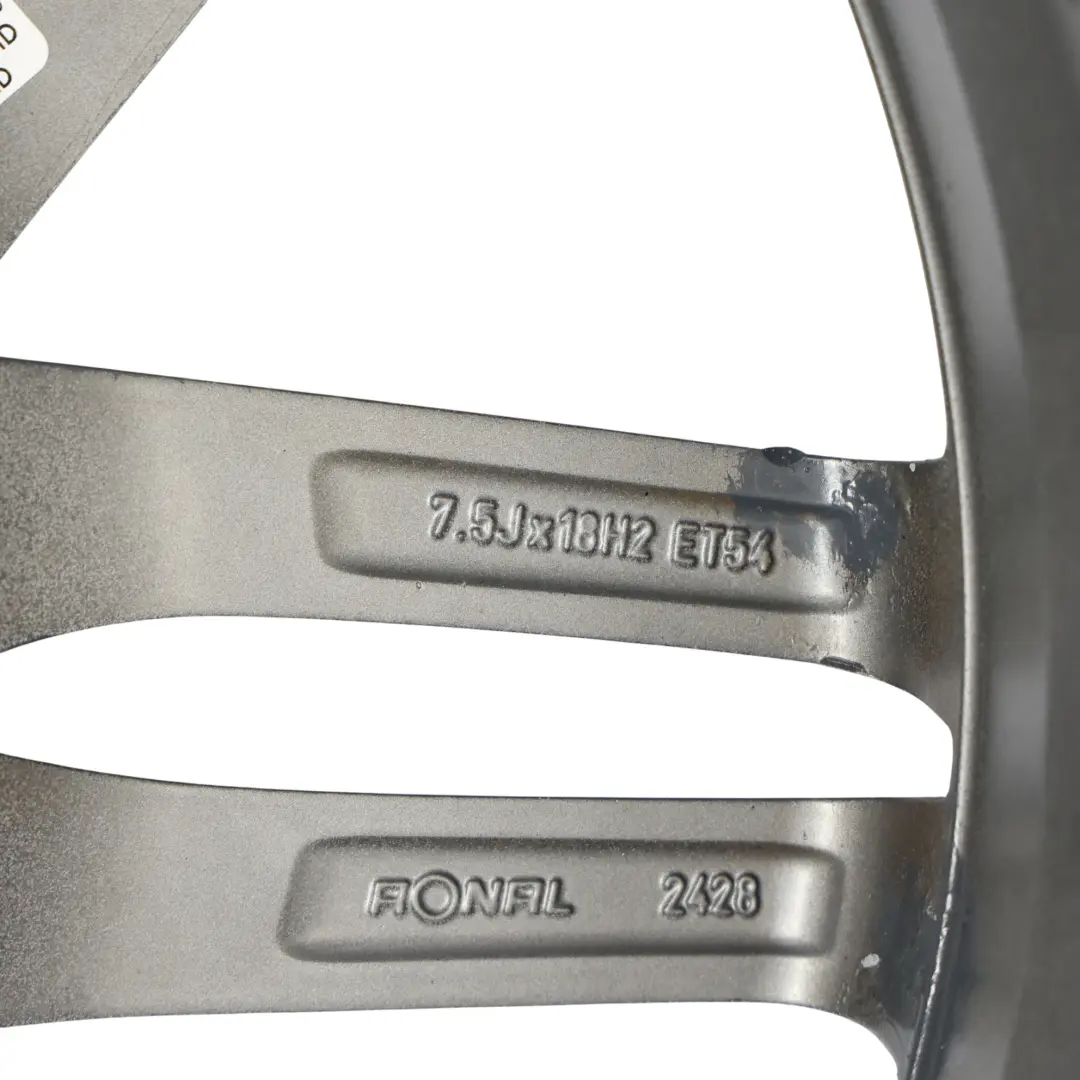 Cerchio In Lega Argento 18" 7,5J ET:55 8P0601025C per Audi A3 8P con numero di parte 8P0601025BC Audi A3 8P Cerchio In Lega Argento 18" 7,5J ET:55 8P0601025C - SKU 8P0601025BC-1 - Numero di parte 8P0601025BC