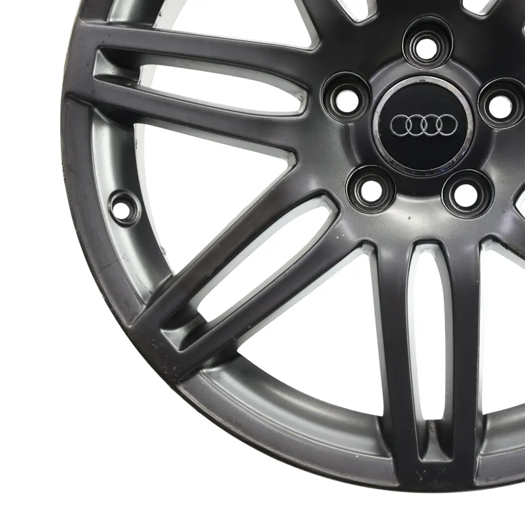 Audi A3 8P Wheel Rim Alloy Silver 18" 7,5J ET:55 Double Star Spoke 8P0601025C - SKU 8P0601025BC-3 - Part number 8P0601025BC