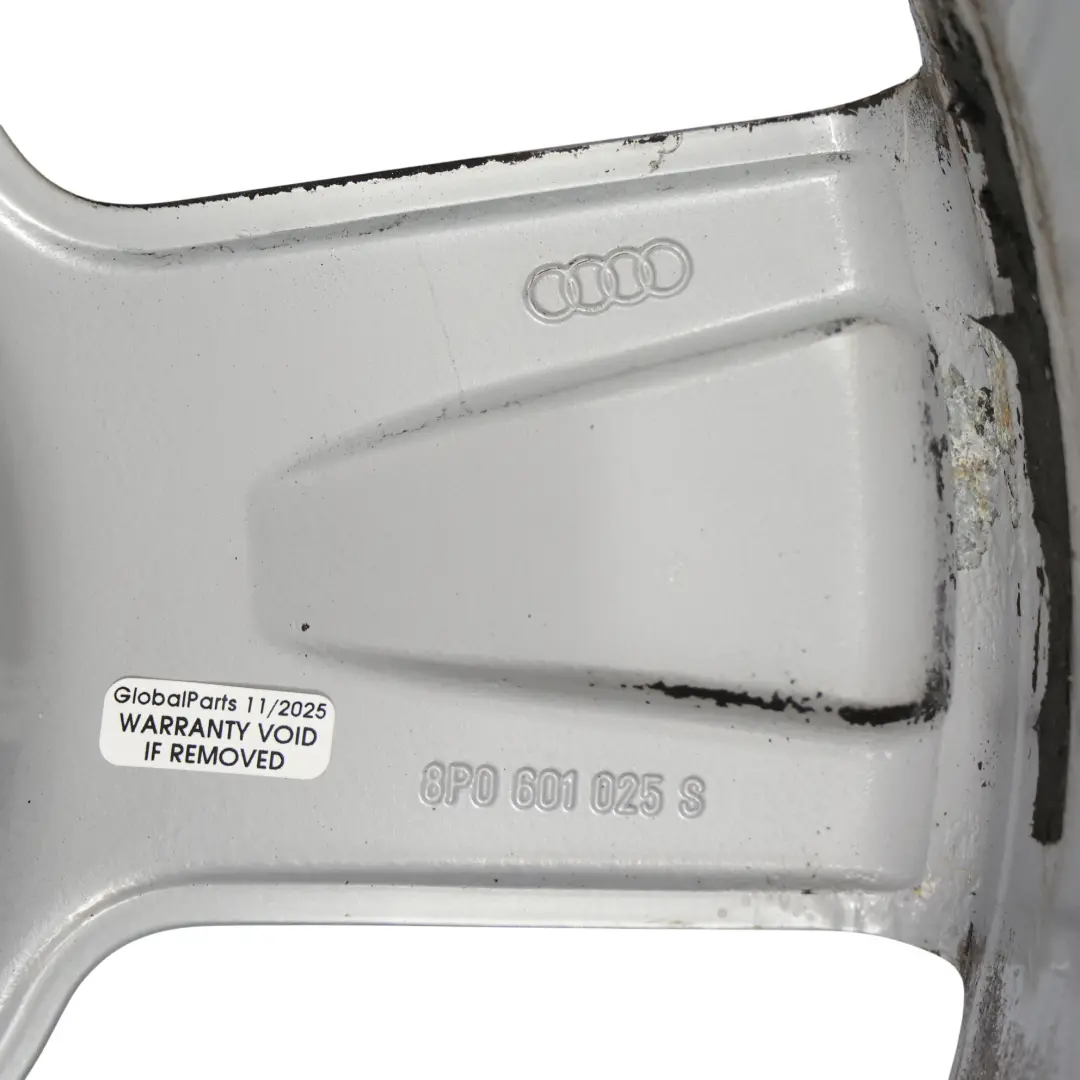 Audi A3 8P Felga Aluminiowa Srebrna 17" ET:56 7,5J - SKU 8P0601025S-1 - Numer Części 8P0601025S