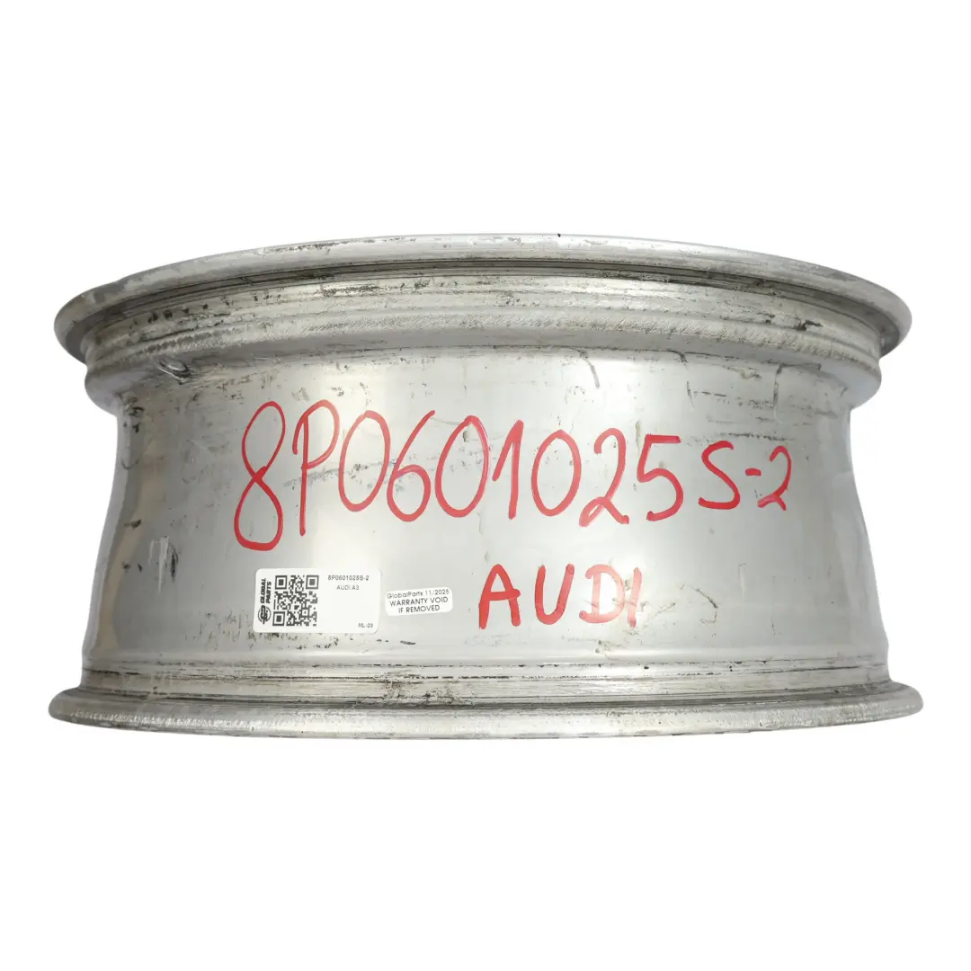 Audi A3 8P Llanta Aleación Plateada 18" ET:54 7,5J - SKU 8P0601025S-2 - Número de pieza 8P0601025S
