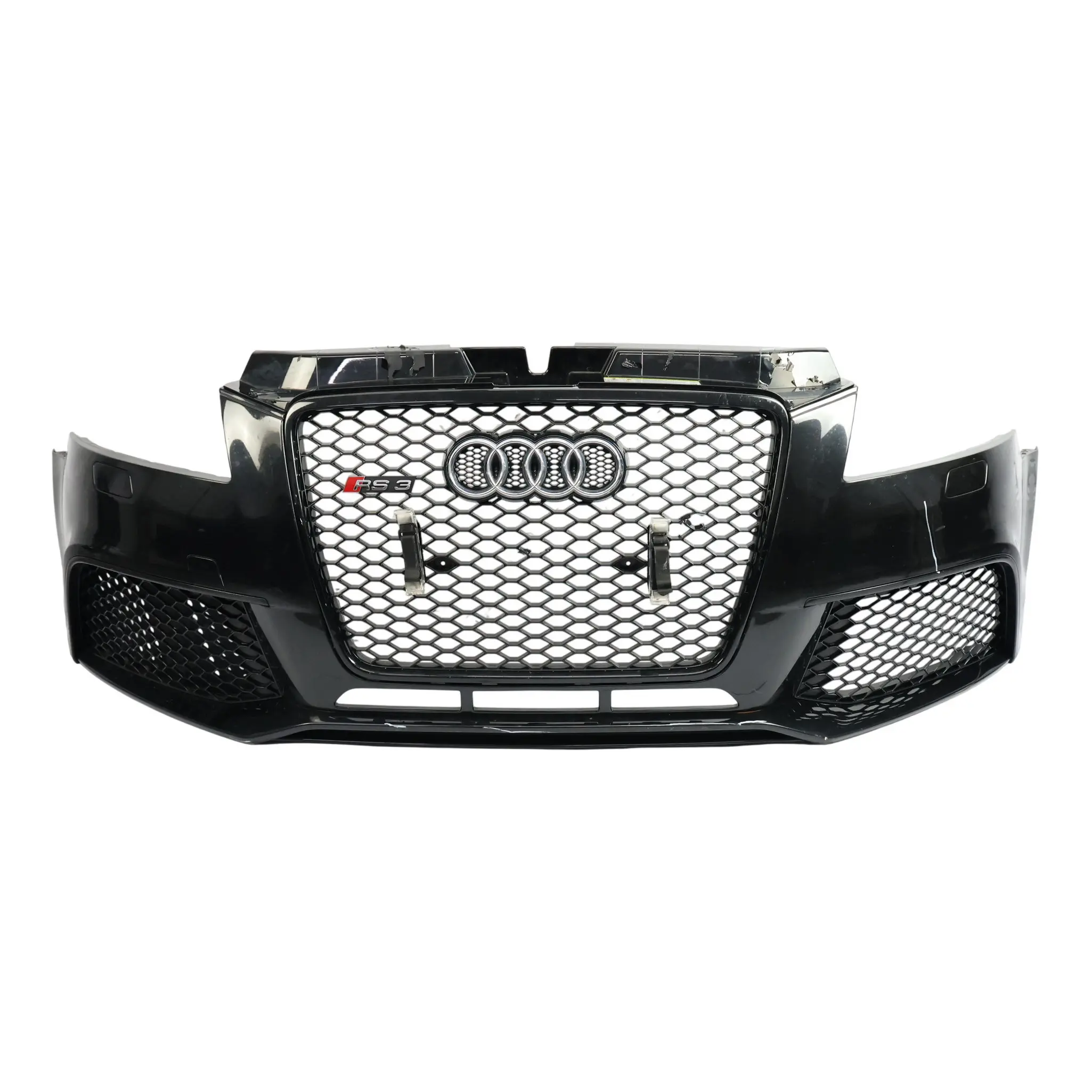 Audi RS3 8P Front Bumper Trim Panel Covering Phantom Black - Z9Y