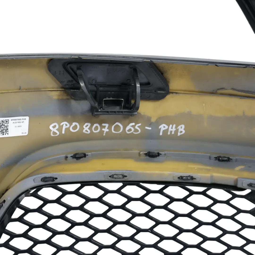 Audi RS3 8P Zderzak Przedni Phantom Black Czarny - Z9Y - SKU 8P0807065-PHB - Numer Części 8P0807065