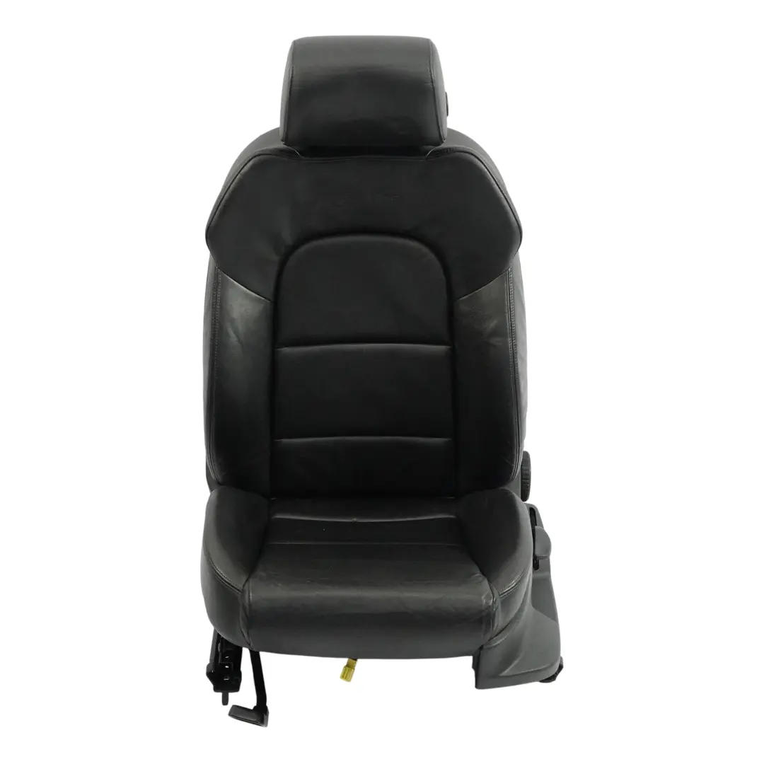 Audi A3 8P Sportback Sitz Vorne Links S-Line Leder Wien Seele Schwarz - SKU 8P0881805CF-1 - Teilenummer 8P0881805CF