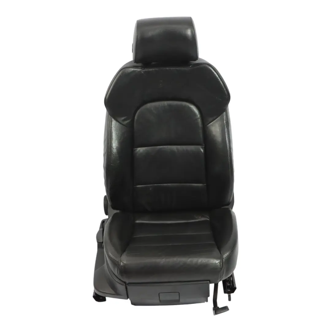 Audi A3 8P Sportback Asiento Delantero Derecho S-Line Cuero Vienna Soul Negro - SKU 8P0881806CF - Número de pieza 8P0881806CF