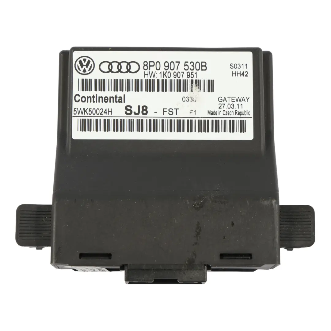 Audi A3 8P Gateway Unidad De Control Módulo ECU - SKU 8P0907530B - Número de pieza 8P0907530B